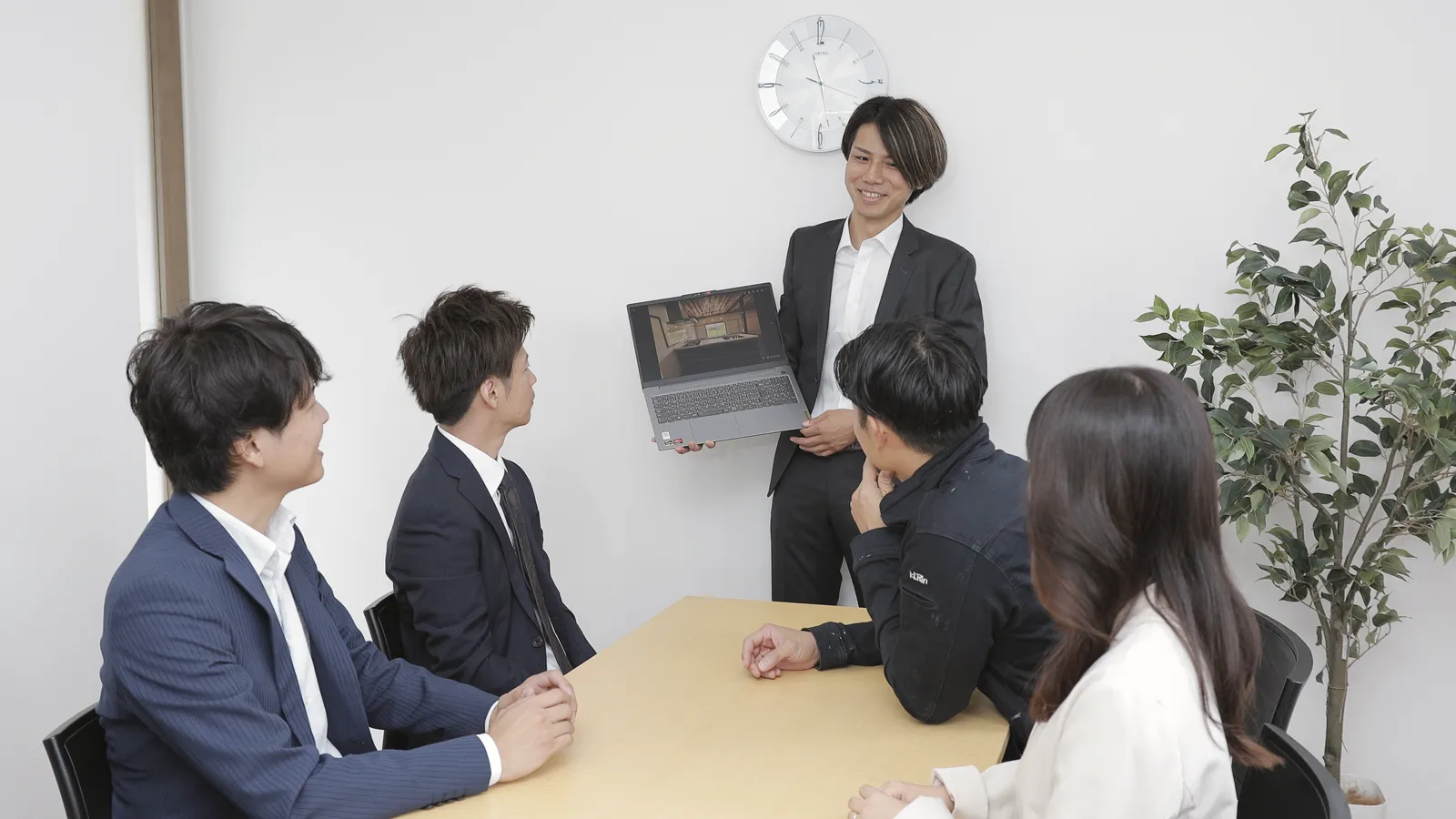 リハコのメンバーの打ち合わせ