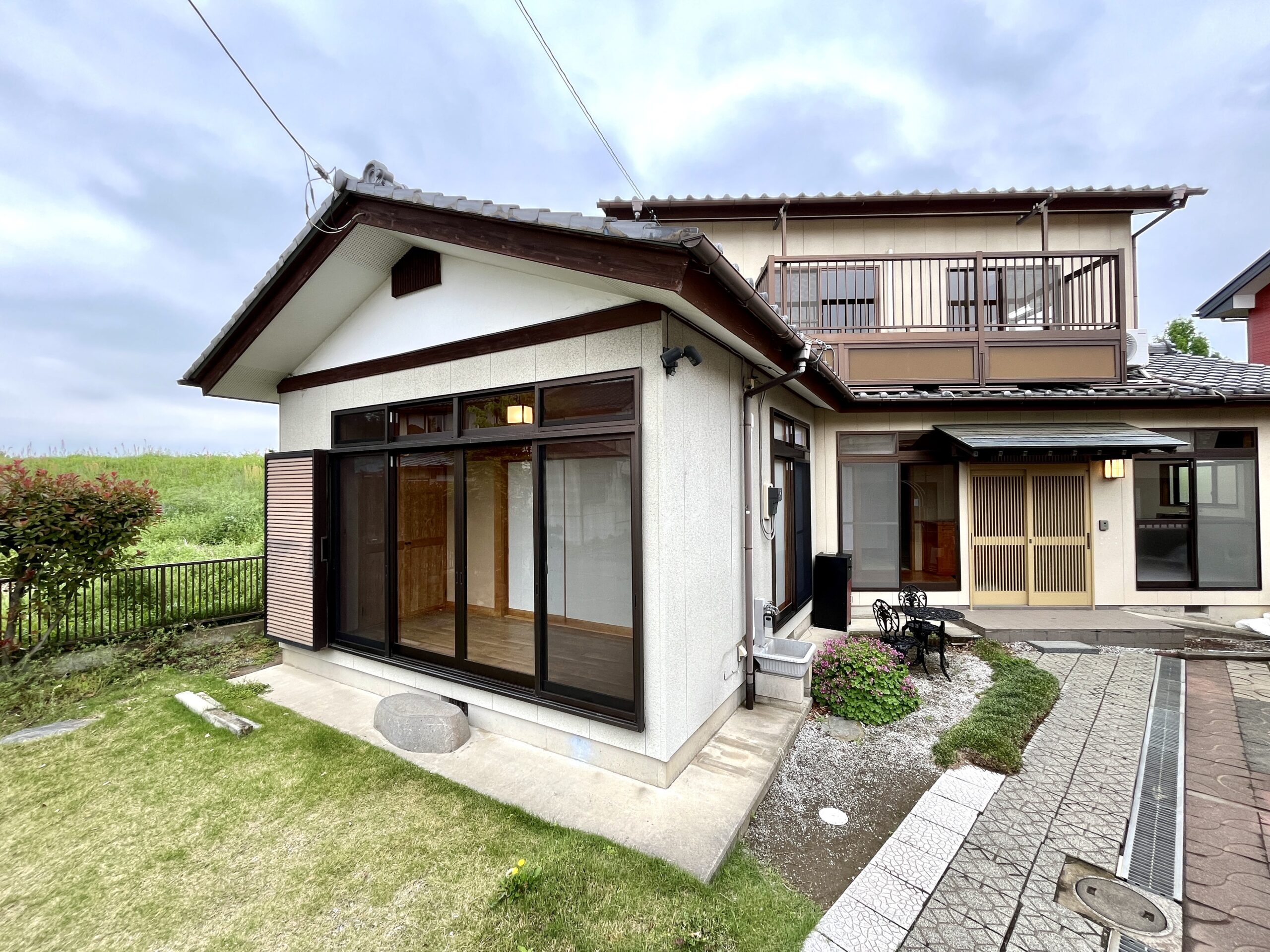 高崎市阿久津町 市街化調整区域の戸建 外観