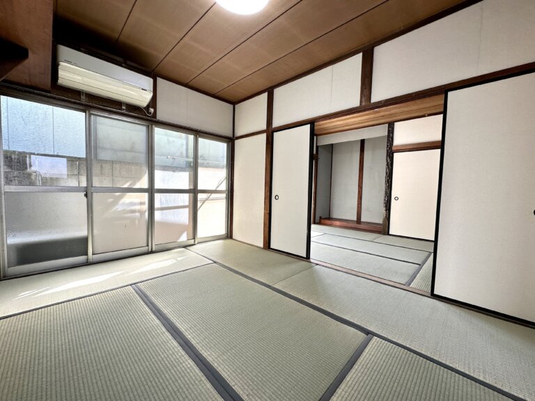 片付けが終わった和室