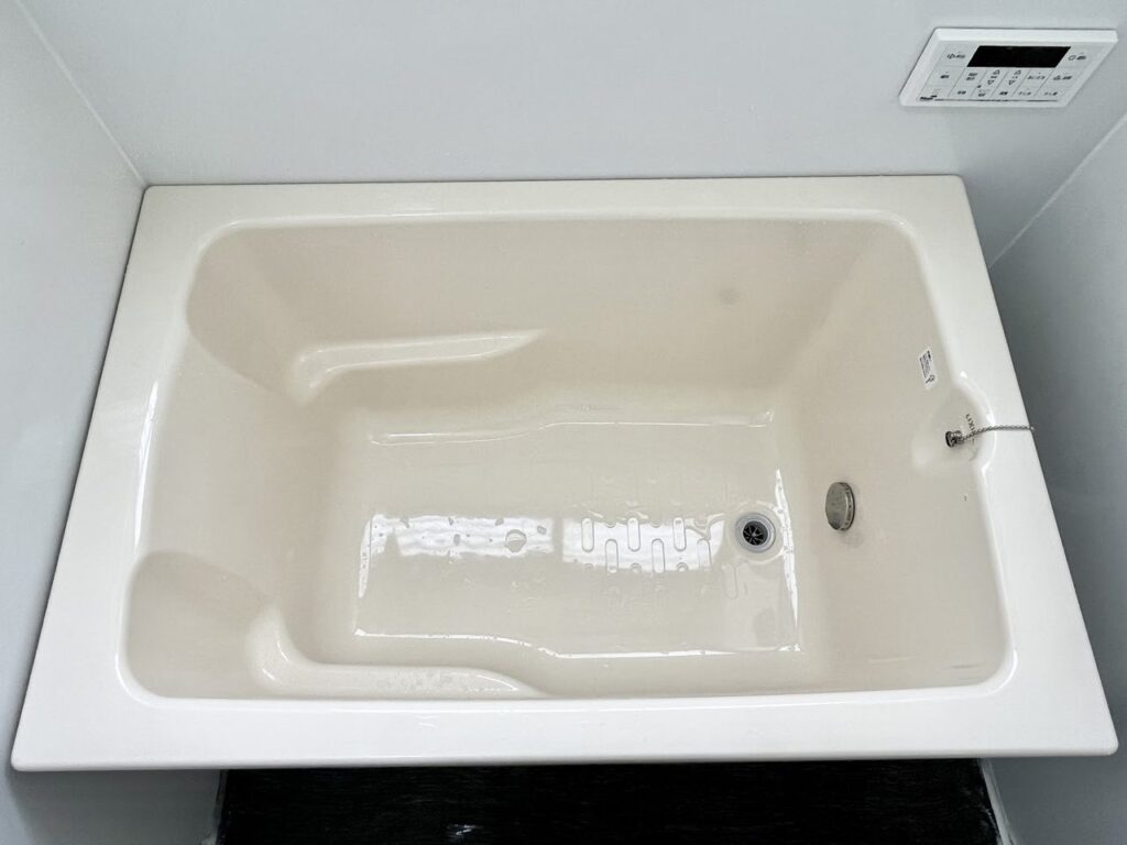 改修後のユニットバス(群馬県桐生市川内町)