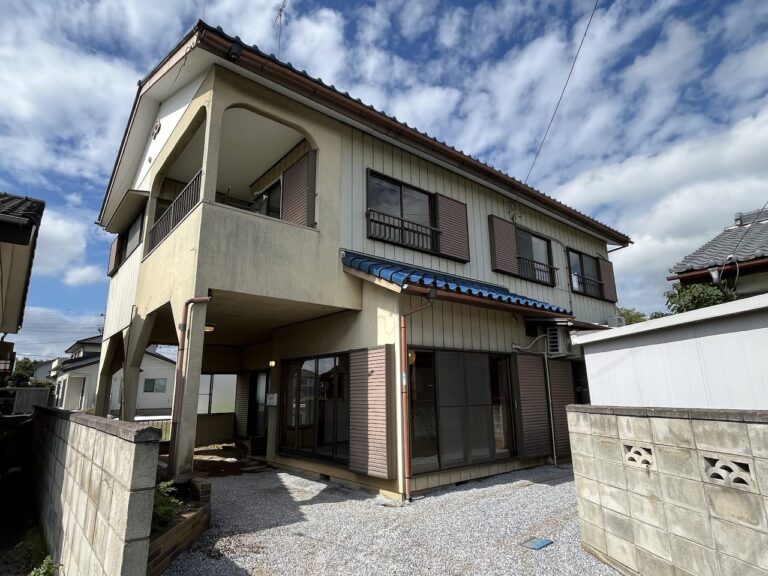 リフォーム後の戸建て外観（館林市広内町）