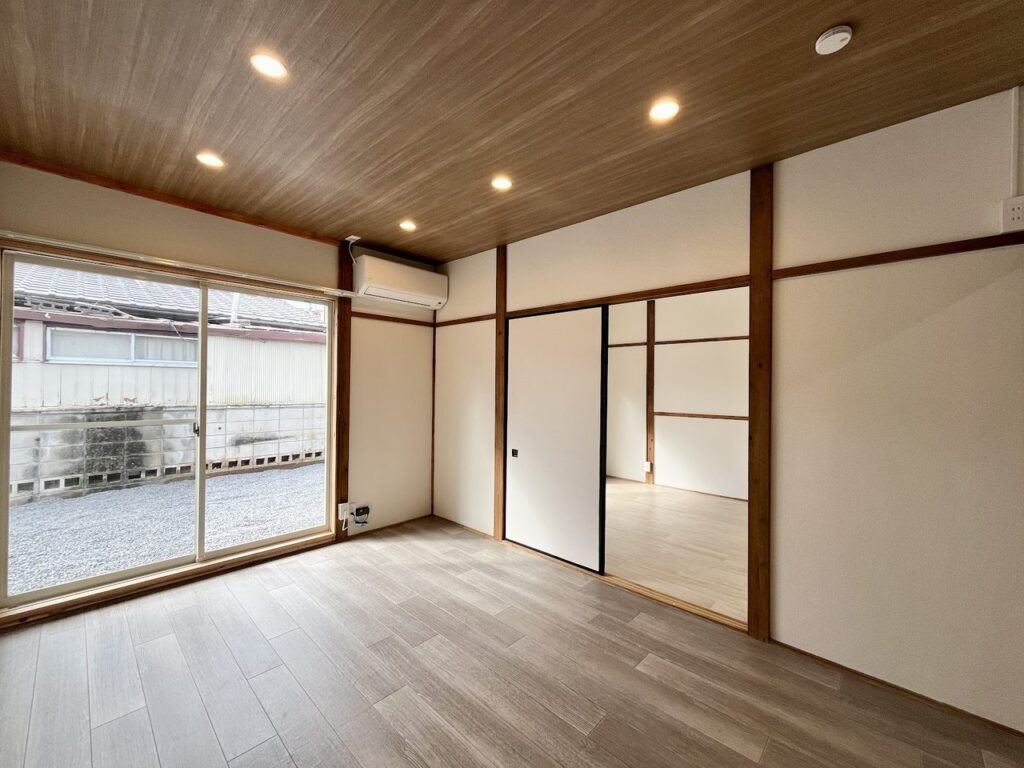 リフォーム後の居室