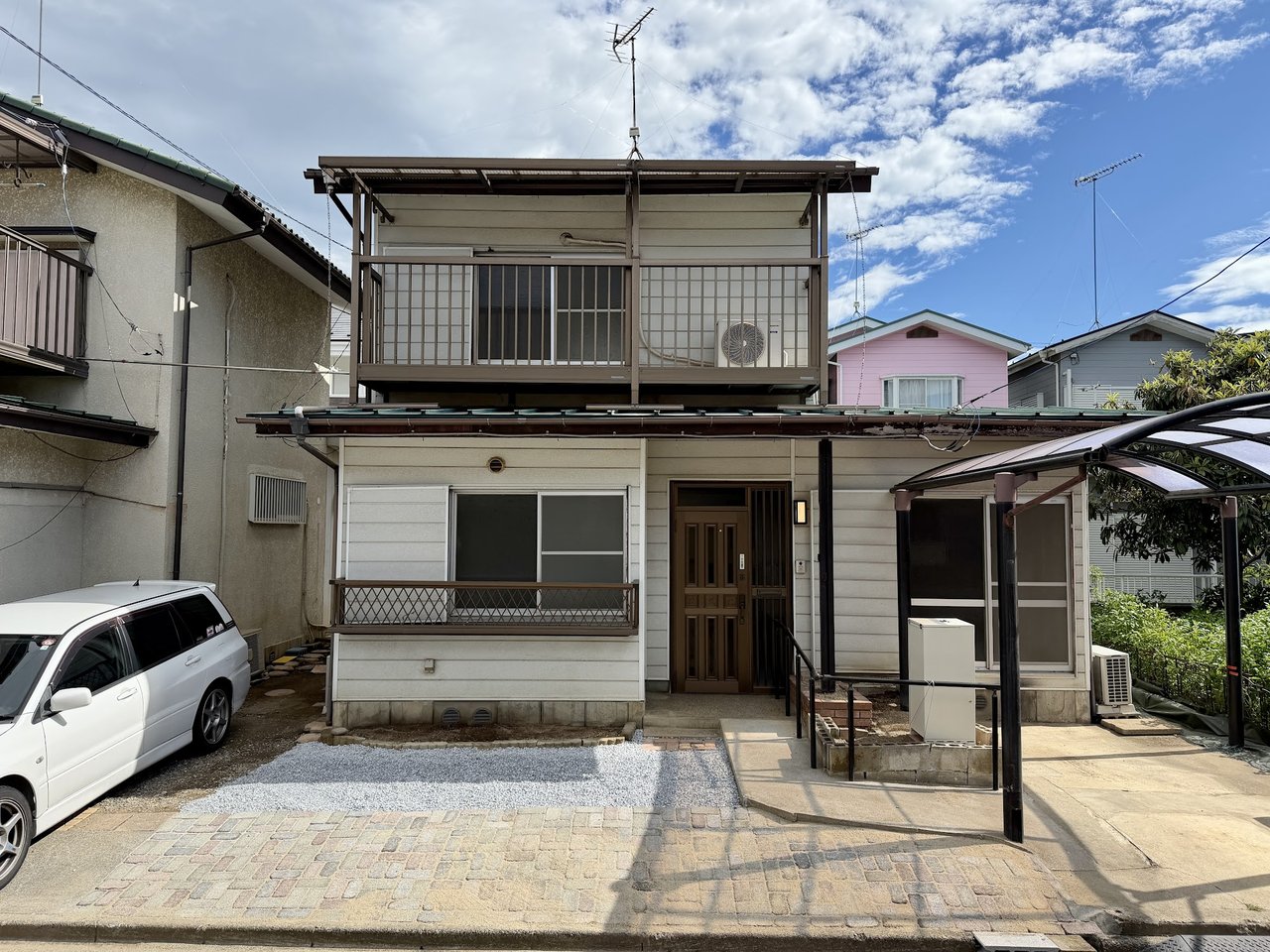リフォーム後の戸建て外観（加須市旗井）