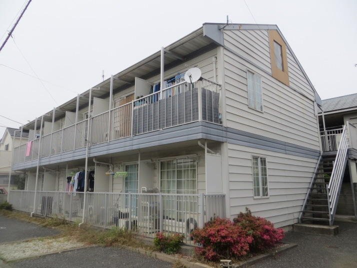 塗装前のアパート（さいたま市岩槻区本町）