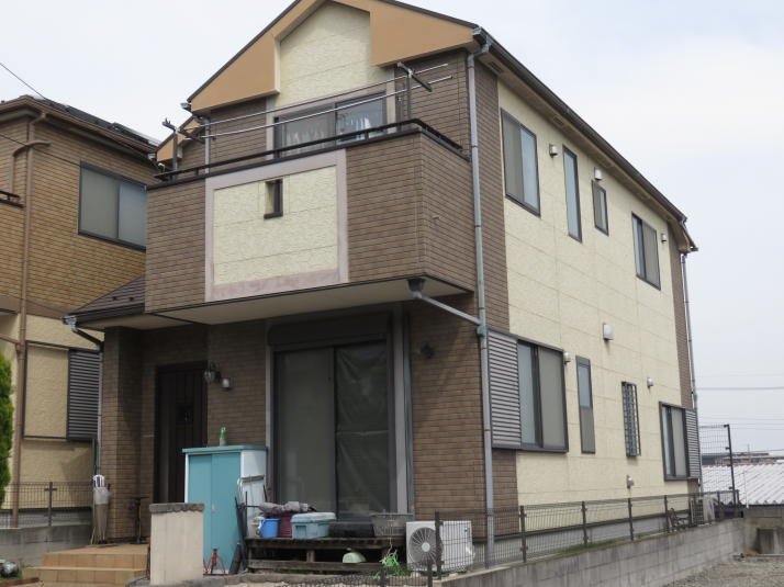 塗装前（埼玉県川口市戸塚の戸建て）