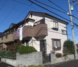 外壁・屋根を塗り替えた戸建て（さいたま市西区西遊馬）