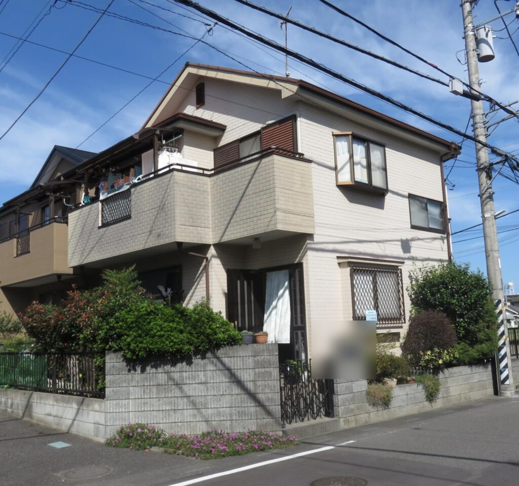 塗装前（さいたま市西区西遊馬の戸建て）